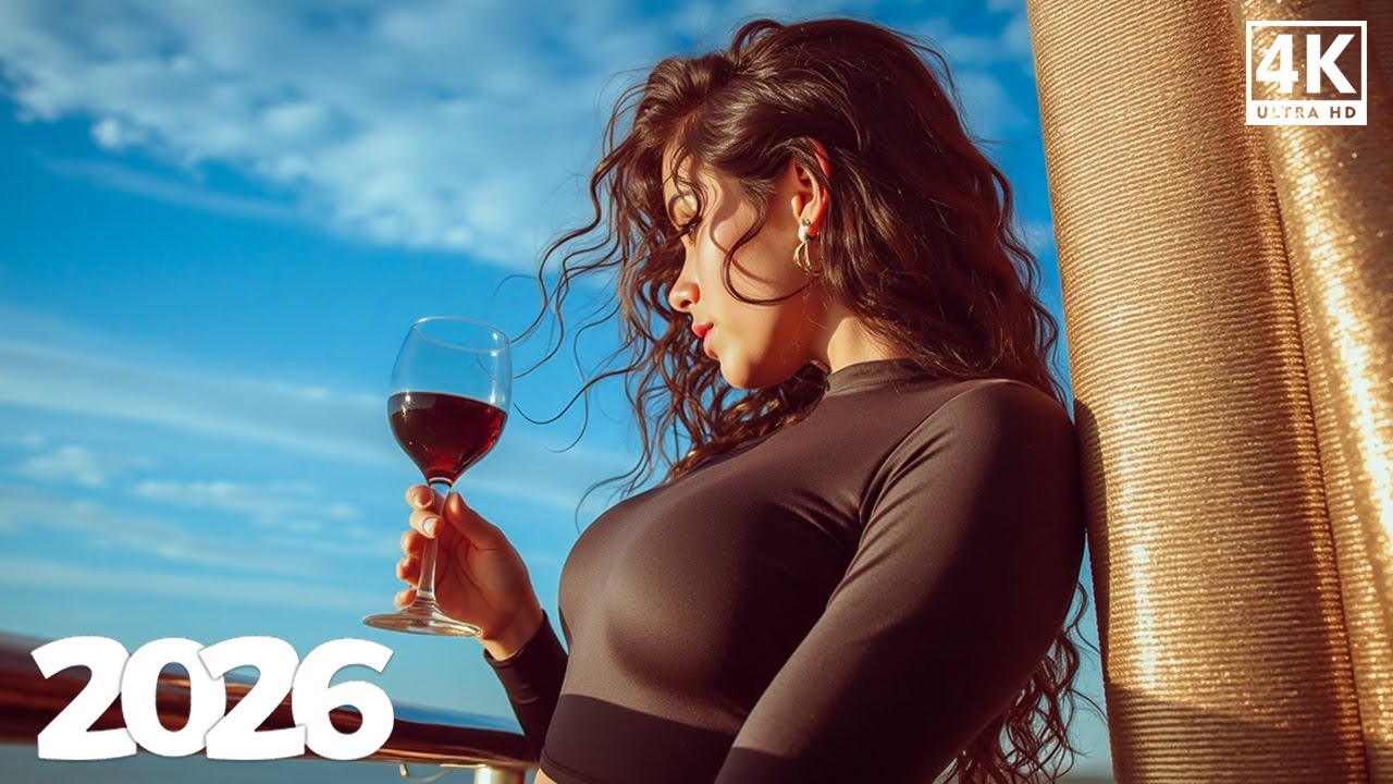 Summer Relaxing Vibes 4K UHD 2026 🍹 Chill Tropical Deep House Mix | Feel Good Mix