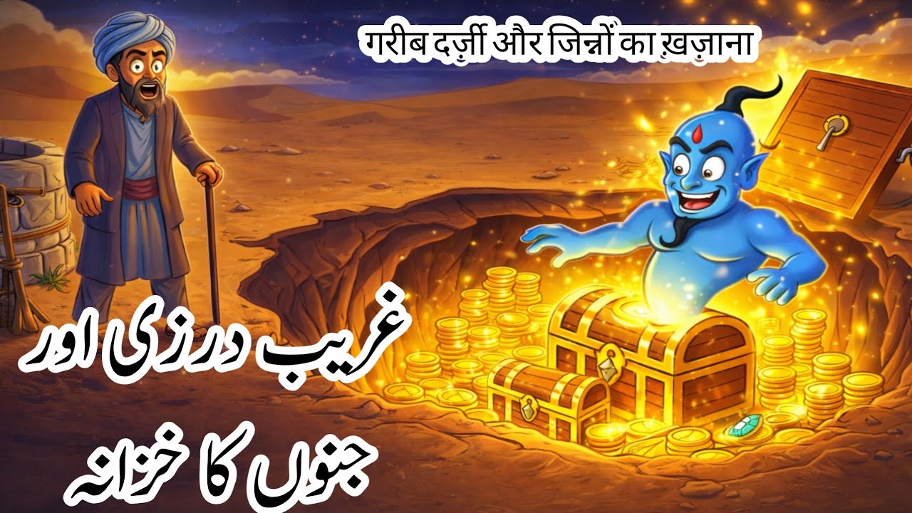Gareeb darzi or jinno ka khazana | kesa aik darzi khazana tak pohancha