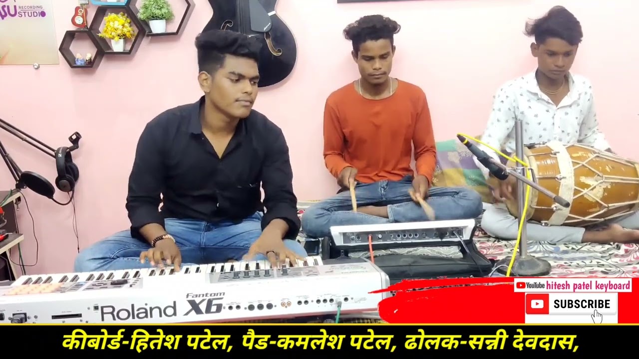 ऊपर खुदा !! Hitesh patel keybord !! Hindi song (कच्चे धागे ) ..