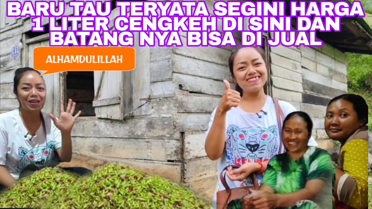 BARU TAU SEGINI HARGA 1LITER CENGKEH KERING BATANG NYA JUGA BISA DI JUAL