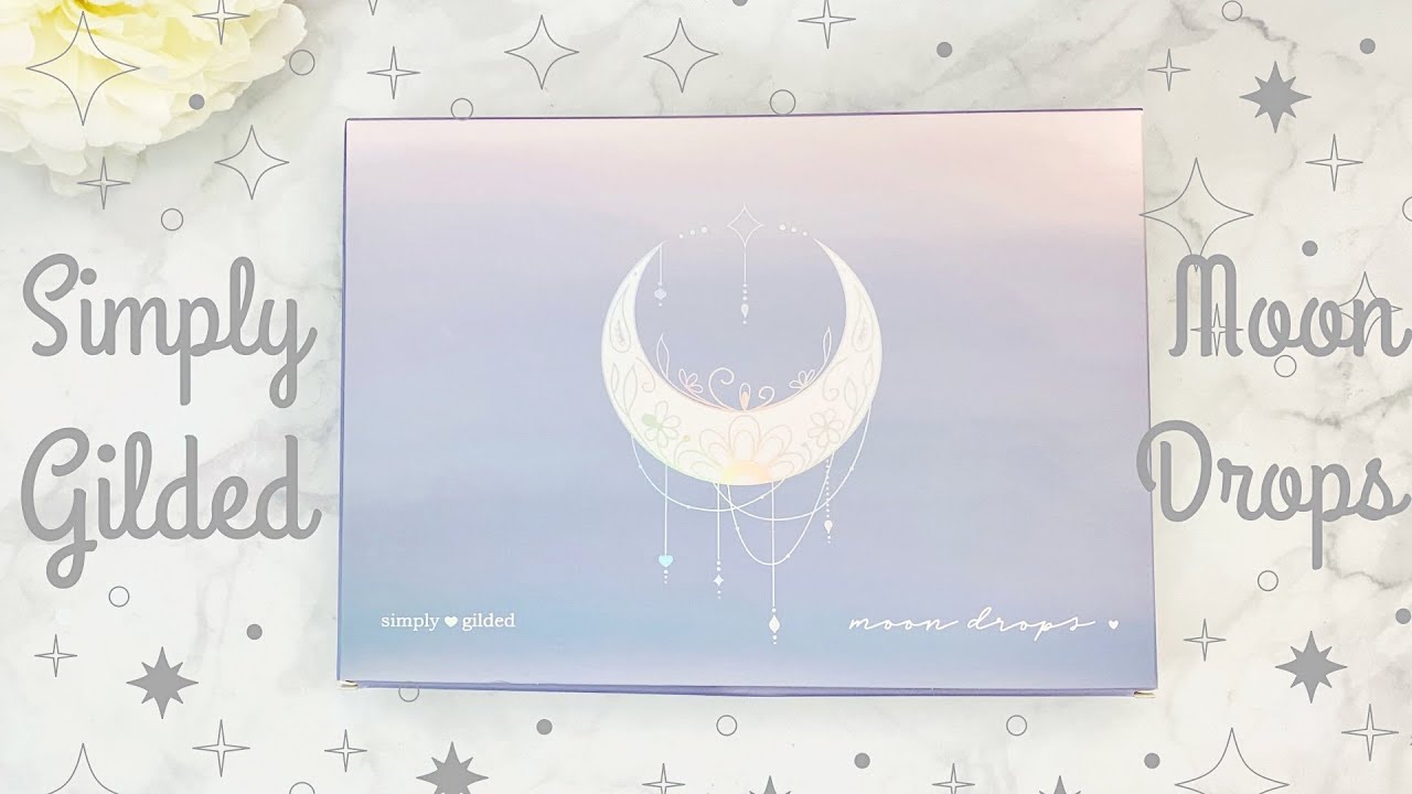 Moon Drops Simply Gilded Unboxing - September 2021 - Mystery Item Not Revealed