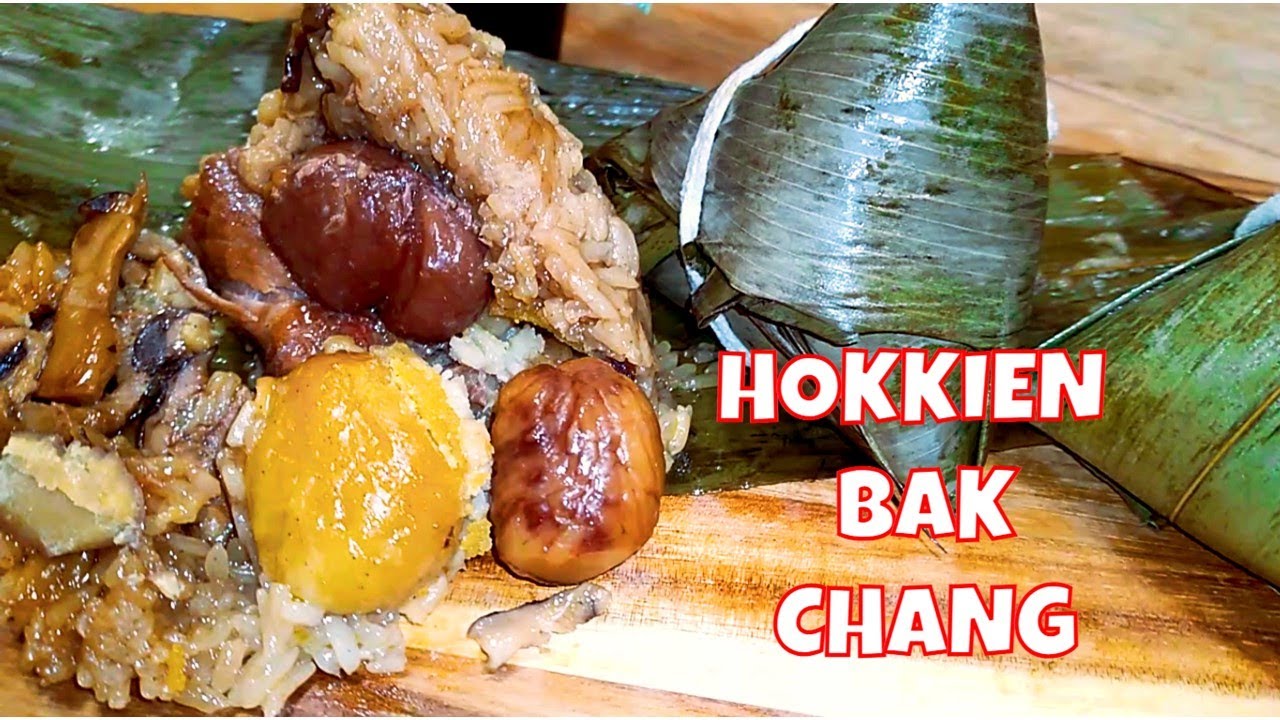 Easy Pork Bak Chang/Savoury Dumplings/Zongzi/Hokkien Bak Chang/bak chang recipe/bakchang recipe