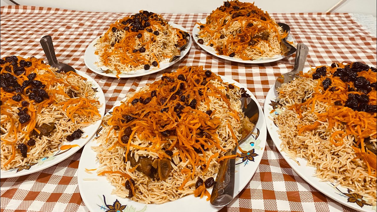 طرز تهیه قابلی پلو برای مهمانی های بزرگ به طریق خیلی ساده خوشمزه ترین قابلی که تا حالا خوردم