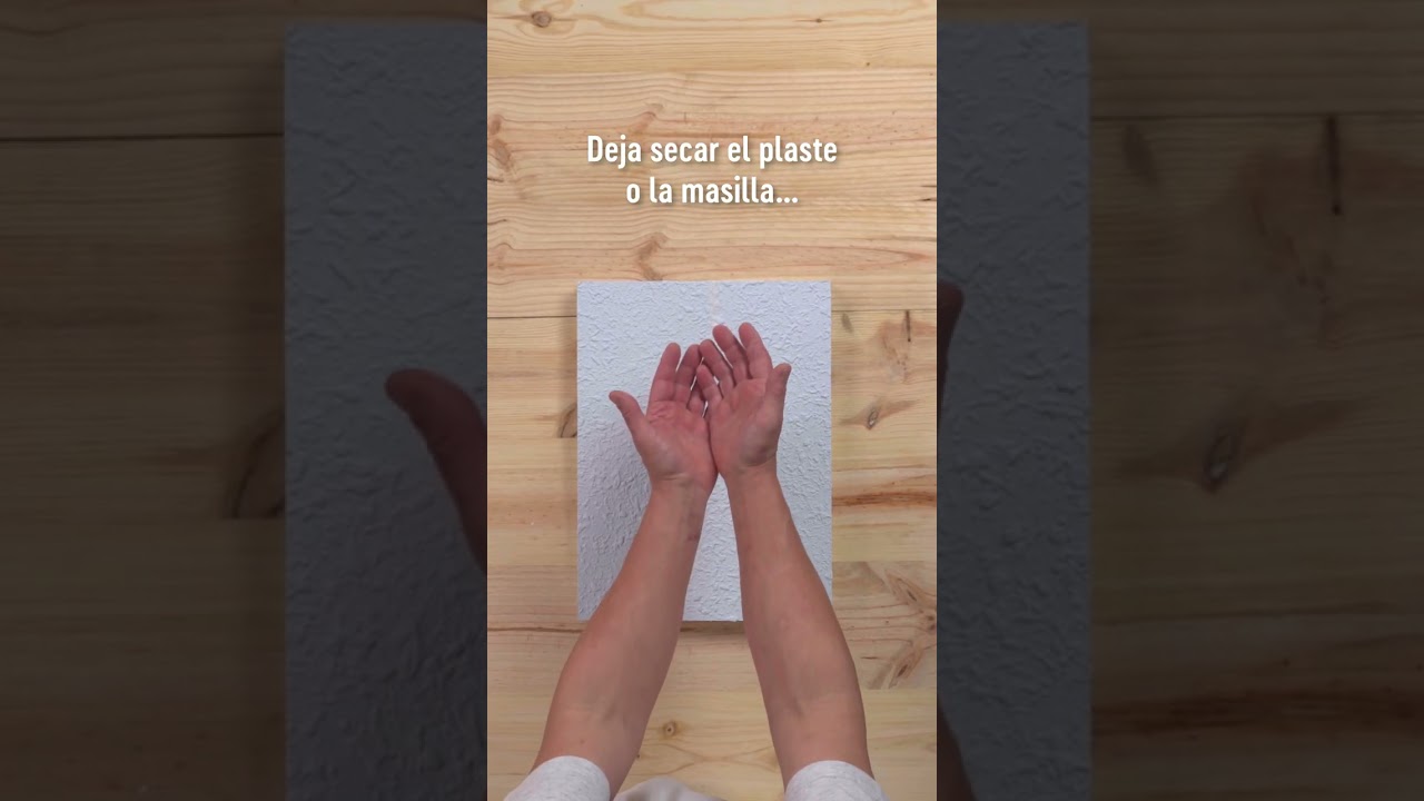 Reparar una pared con gotel&eacute;