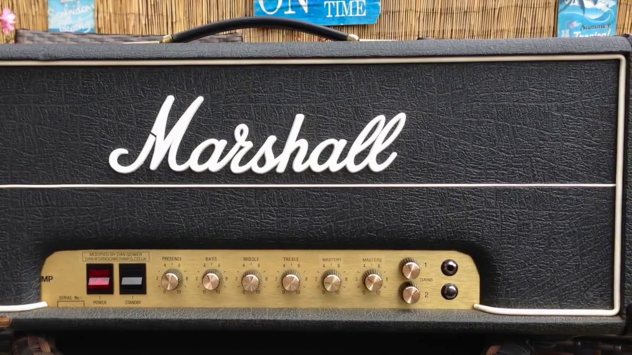 ROCKMONSTER MOD - DAN GOWER MODDED MARSHALL JMP 2017