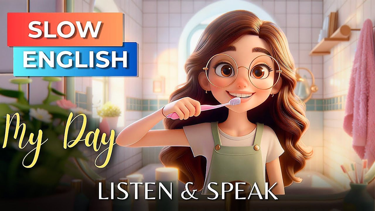My Day | Improve your English | Slow English - Speaking Skills | English Buddy