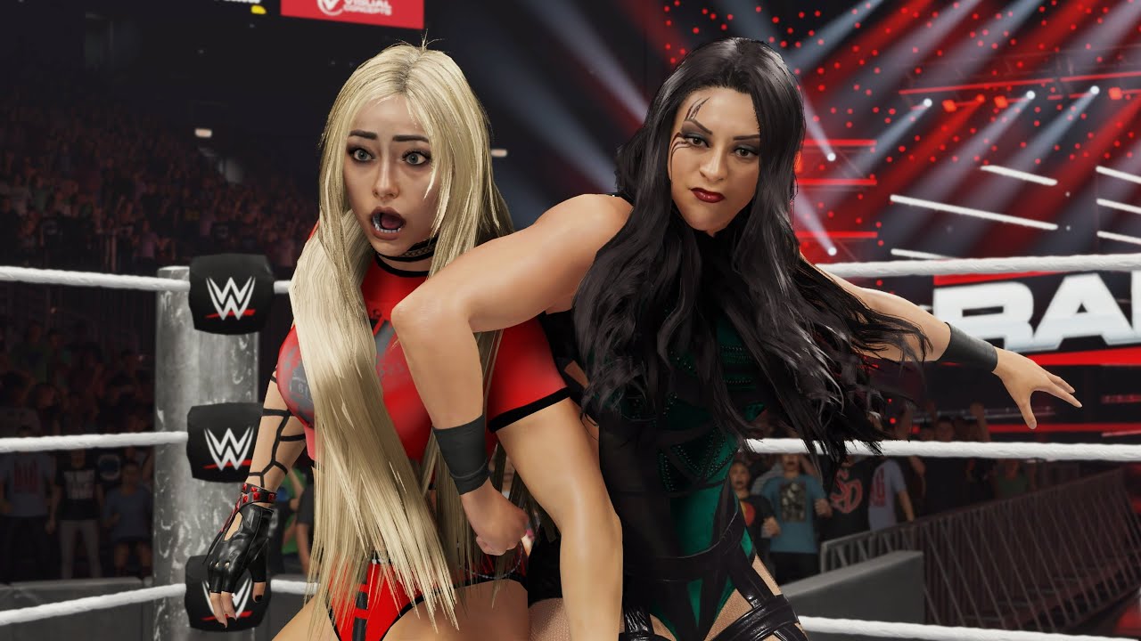 WWE 2K25 - LIV MORGAN VS STEPHANIE VAQUER | RAW