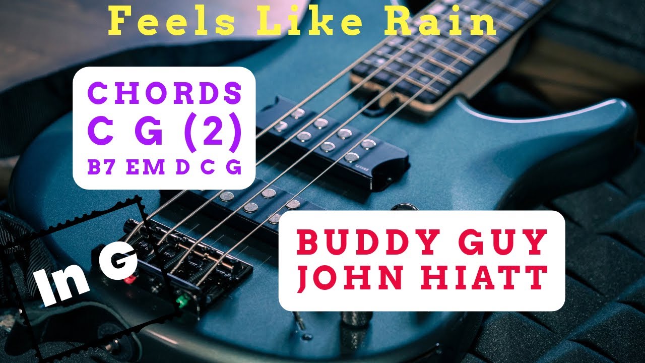 Feels Like Rain Backing Track - Buddy Guy / John Hiatt