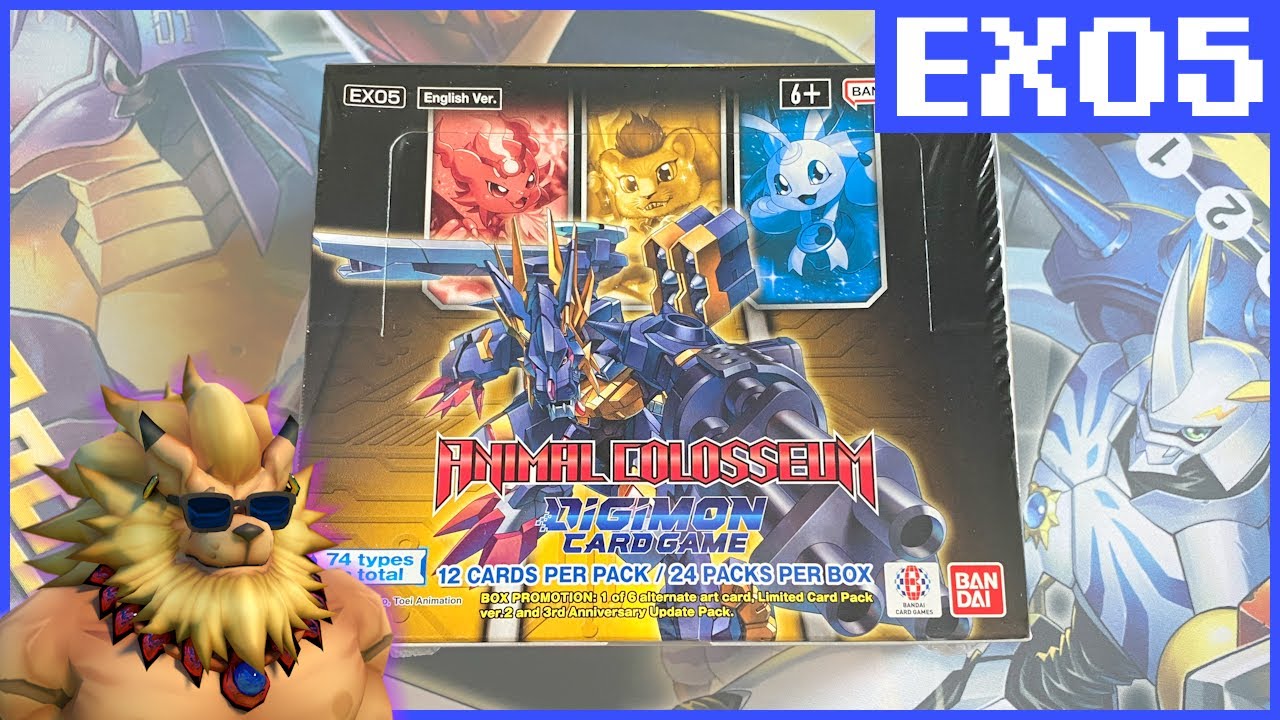 Animal Colosseum - EX05 Booster Box Opening