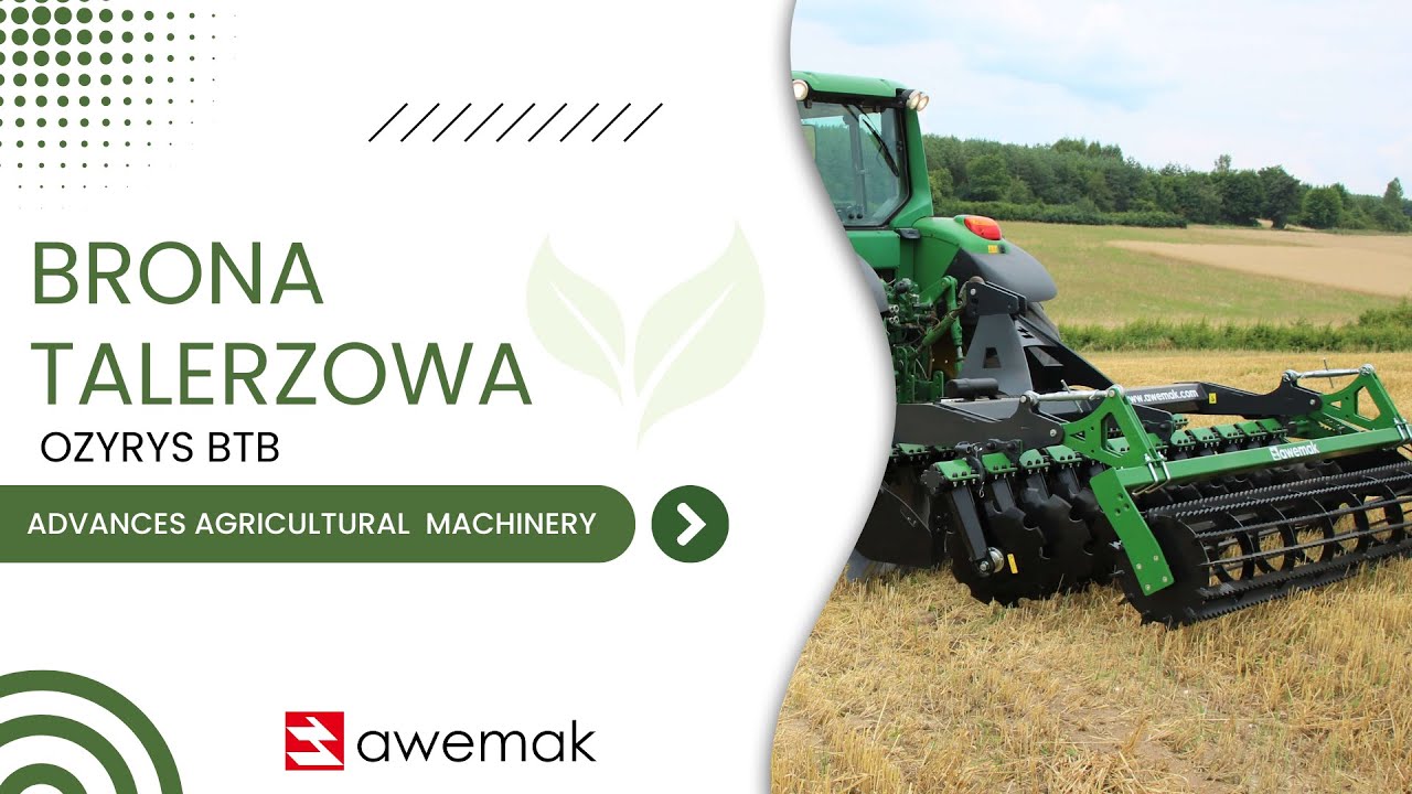 Brona talerzowa OZYRYS BTB | AWEMAK