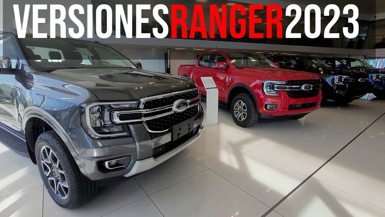 Ranger 2023: qué trae cada versión