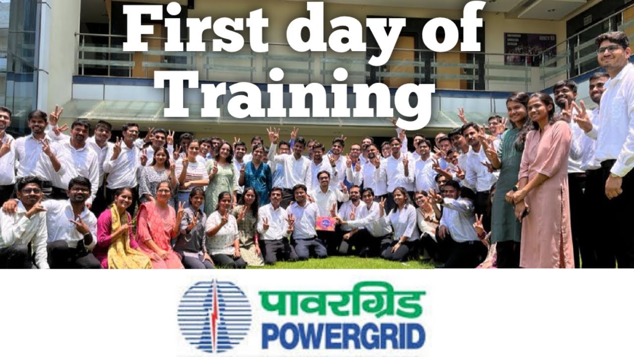 First day of Training in Powergrid | Training at Powergrid Academy VLOG-3