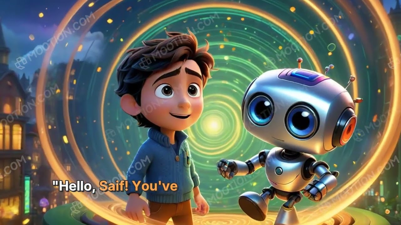Saif and the Magic Clock ⏳ | A Time-Travel Story for Kids