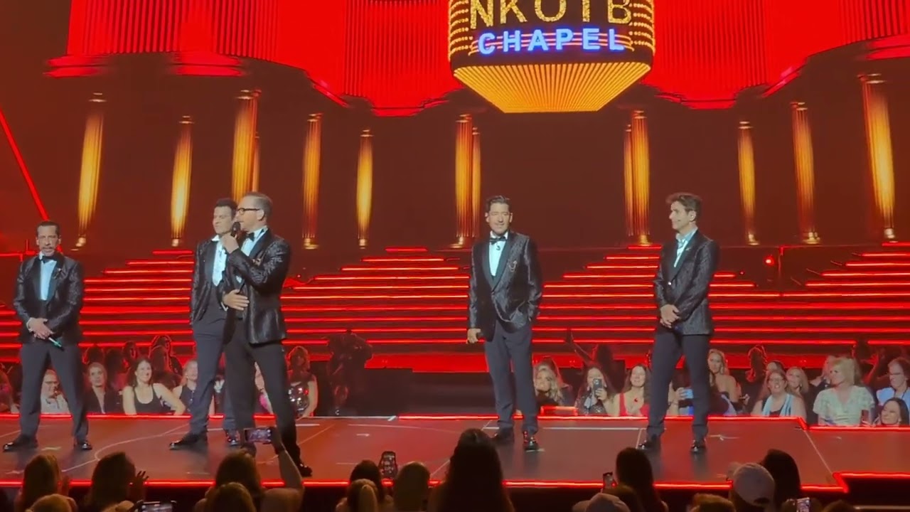 NKOTB Chapel feat. AJ & Howie of the Backstreet Boys - The Right Stuff Vegas Residency 6/28/25