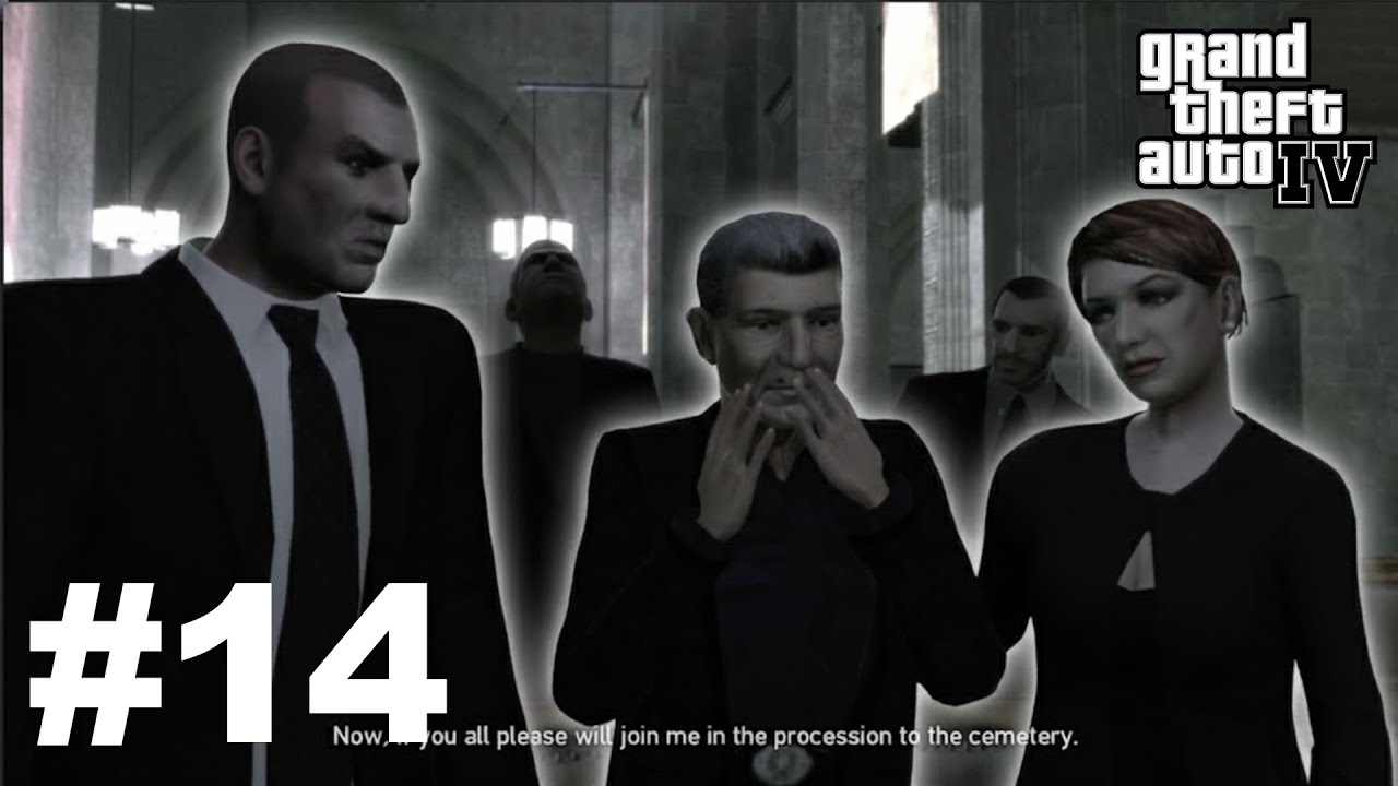 Они напали на похороны! | GTA 4 — Часть 14