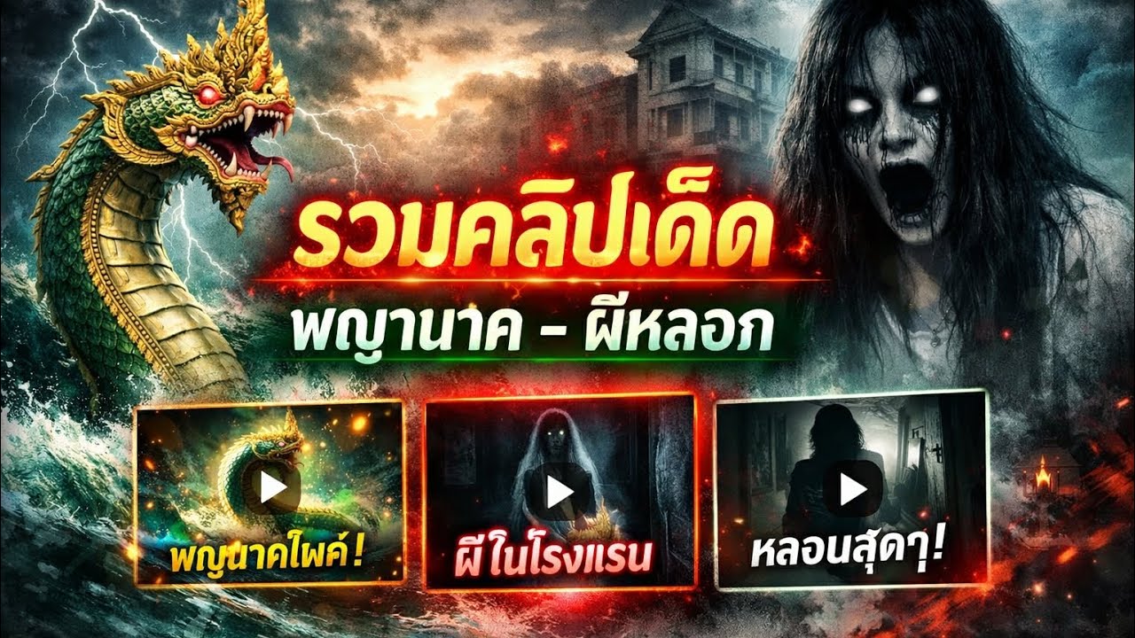 รวมคลิป Shorts สั้น พญานาค ผีหลอก เหตุการณ์ต่างๆที่ชวนระทึก ตื่นเต้น !!