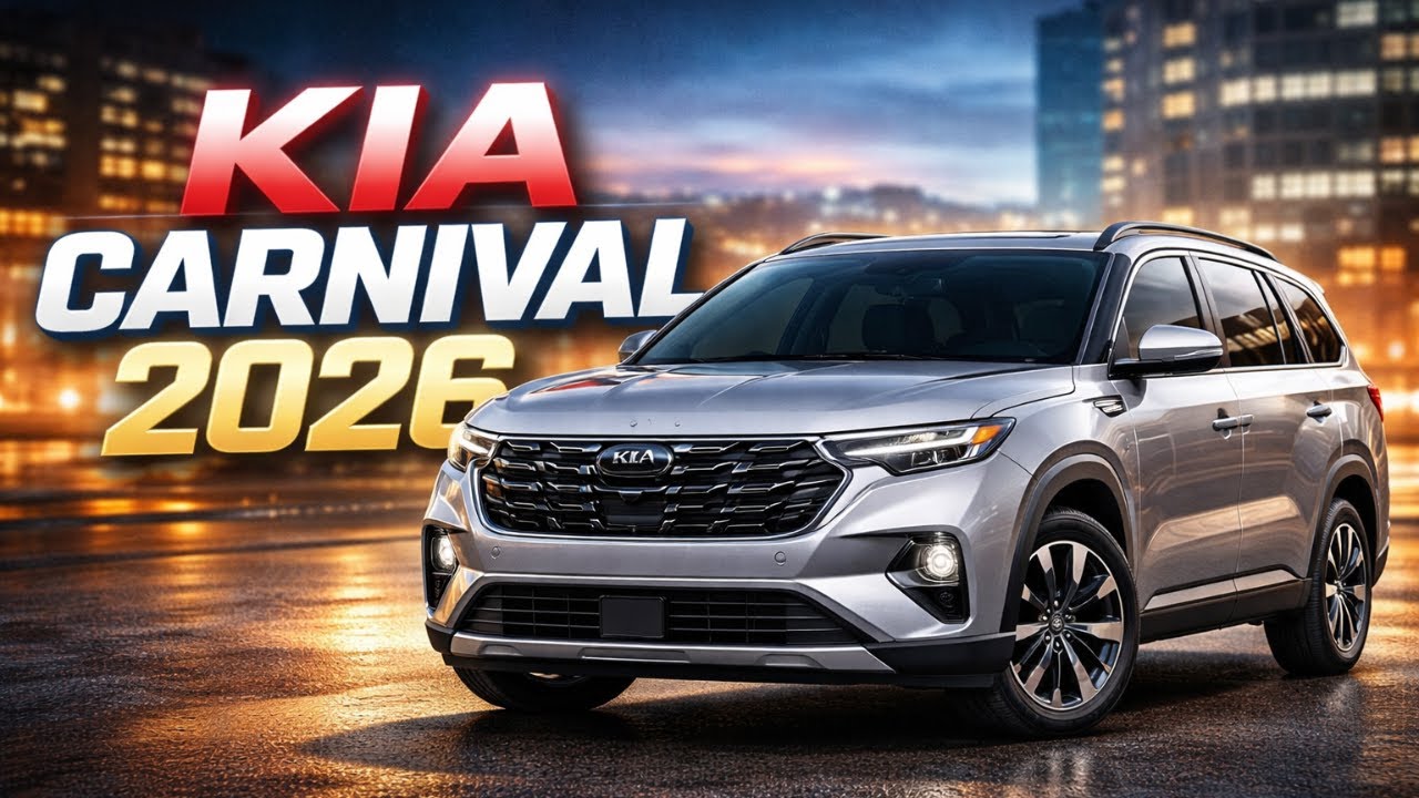 New Kia Carnival (2026) - Exciting Large Family SUV!