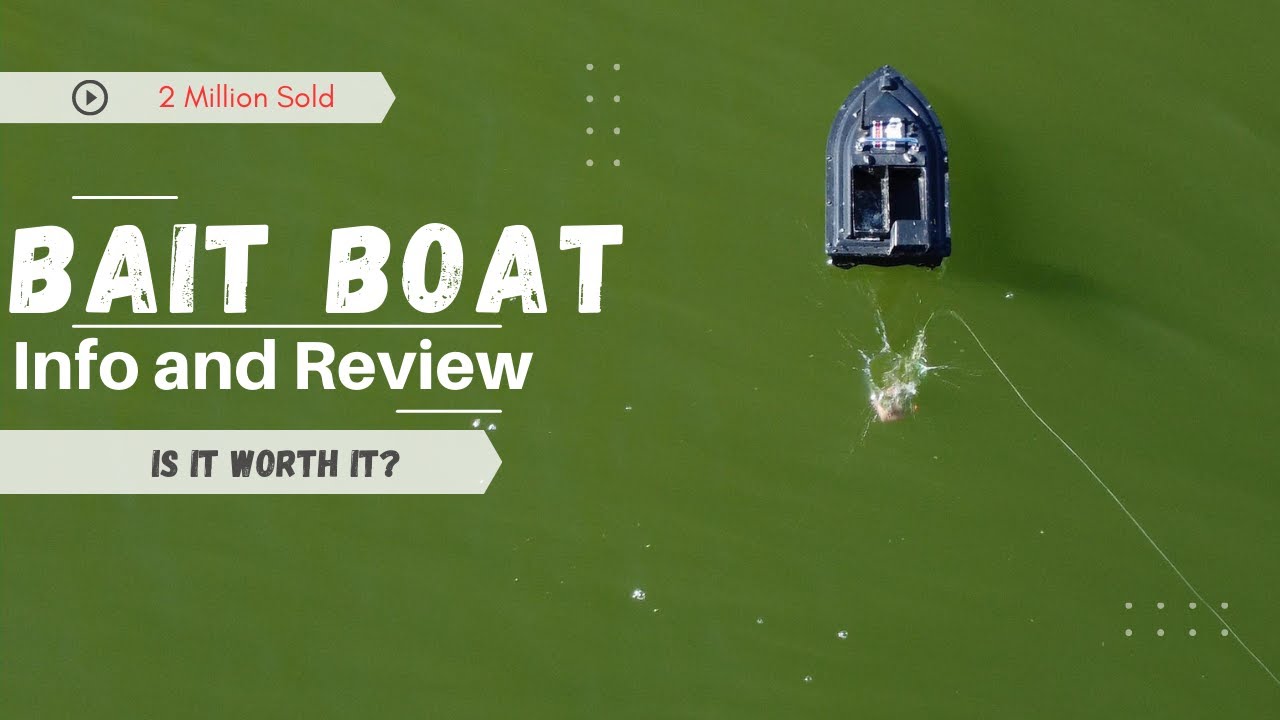 RC Bait Boat Review🛶✈️