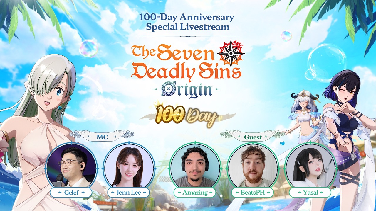 [The Seven Deadly Sins: Origin] 100-Day Anniversary Special Livestream