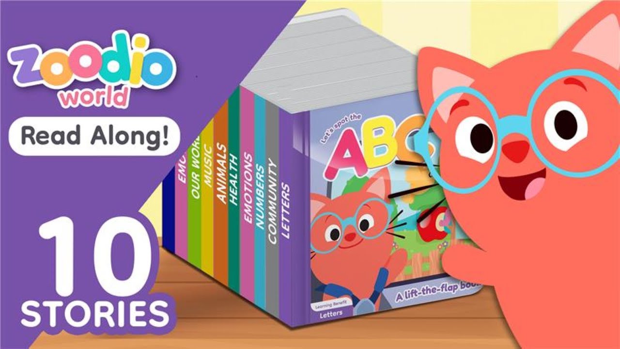 Read ABCs, , Music, Animals, Shapes, Health, Colours, Emotions, 123s, Community, Our Worldfor Kids