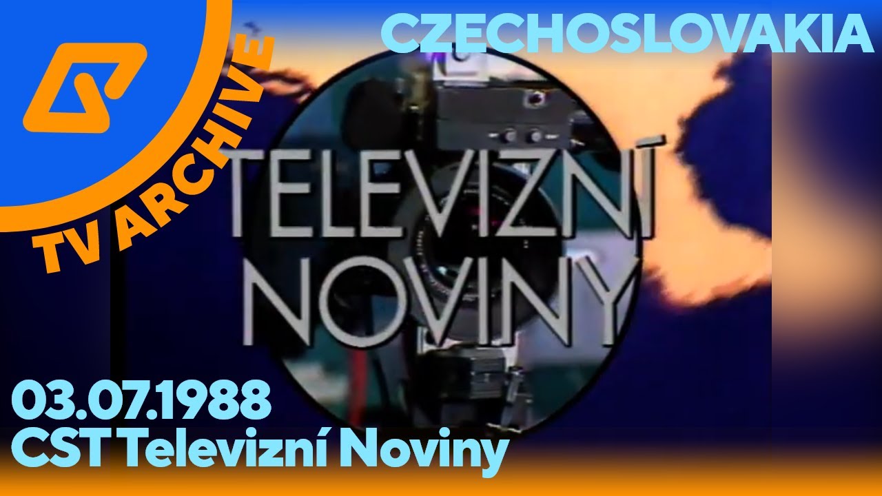 TV Archive | Czechoslovakia: ČST Televizn&iacute; Noviny - 1988
