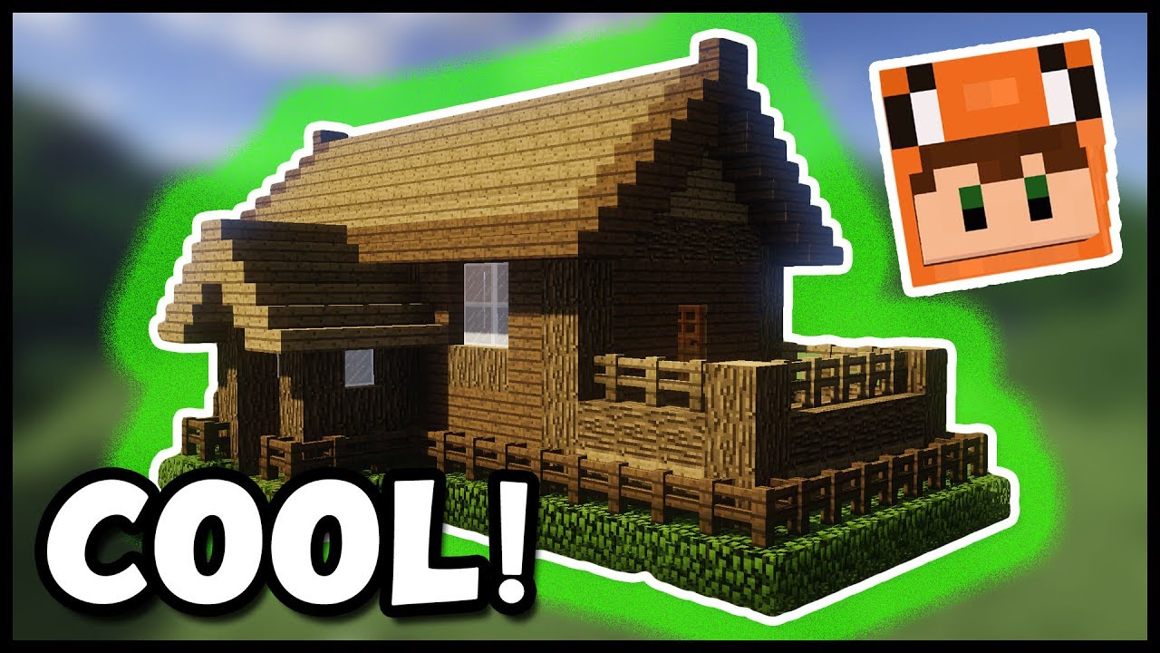 🏔 Rustikales Haus f&uuml;r den Minecraft Survival Modus 🏠 - so baut ihr ein Minecraft Haus
