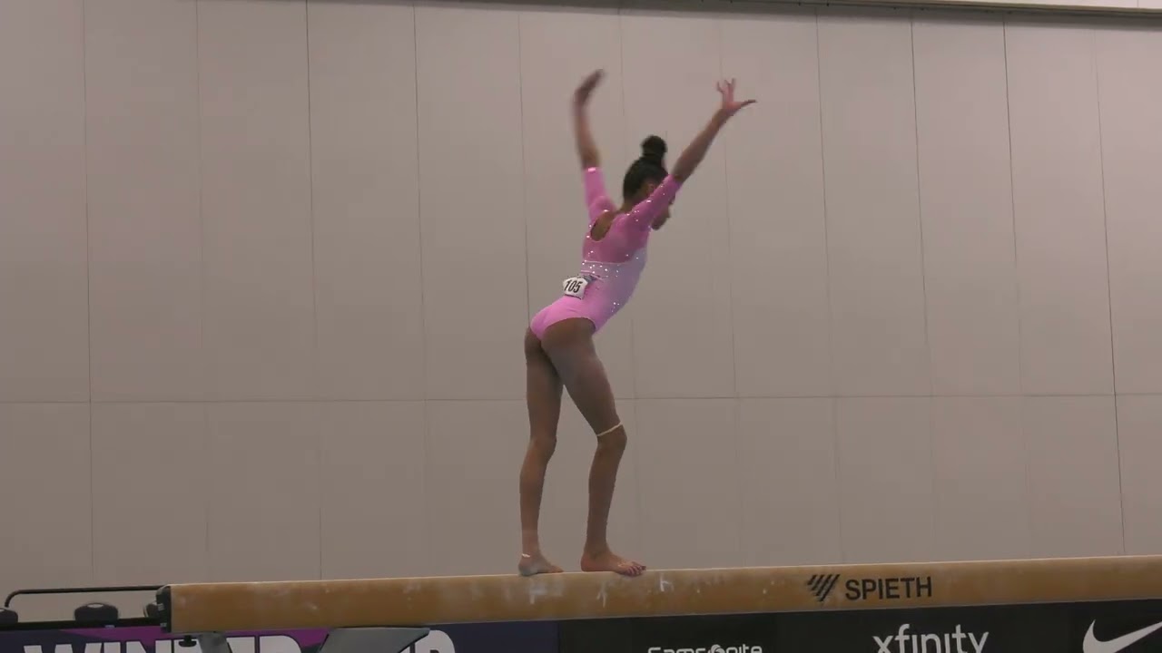 Charleigh Bullock  - Balance Beam -  2024 Winter Cup  - Junior Women