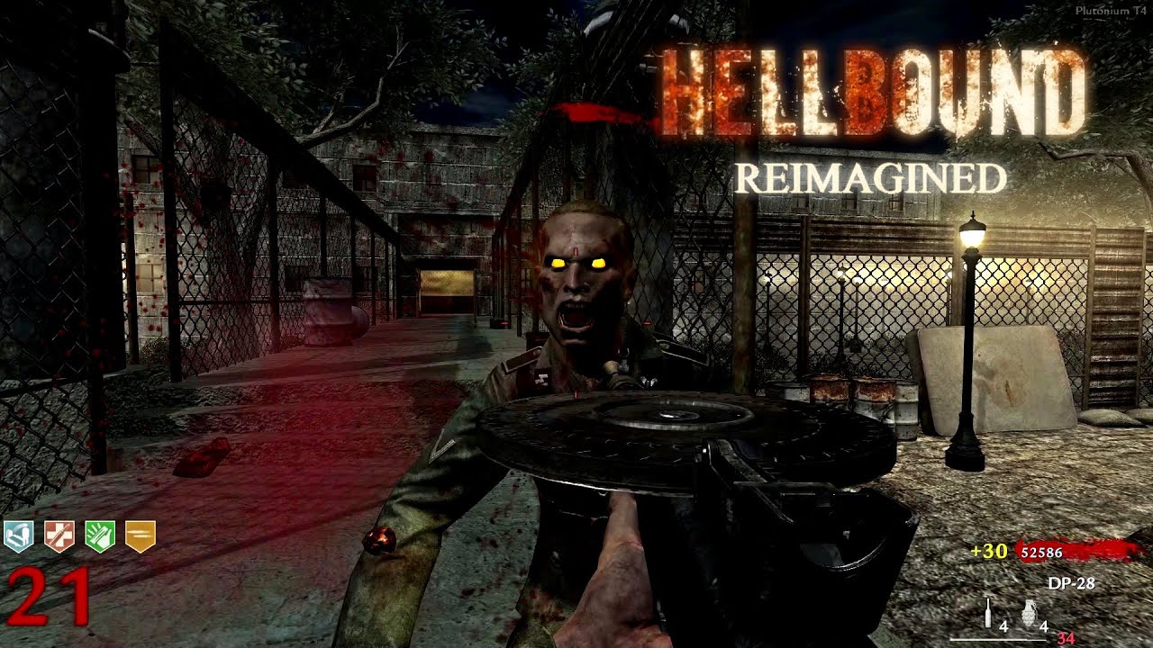 HELLBOUND REIMAGINED NEW MAP (WORLD AT WAR ZOMBIES CUSTOM MAP)