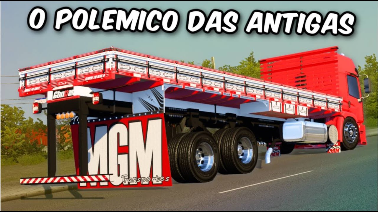 ACHEI  UM BOB ARQUEADO DAS ANTIGAS PRO ETS2