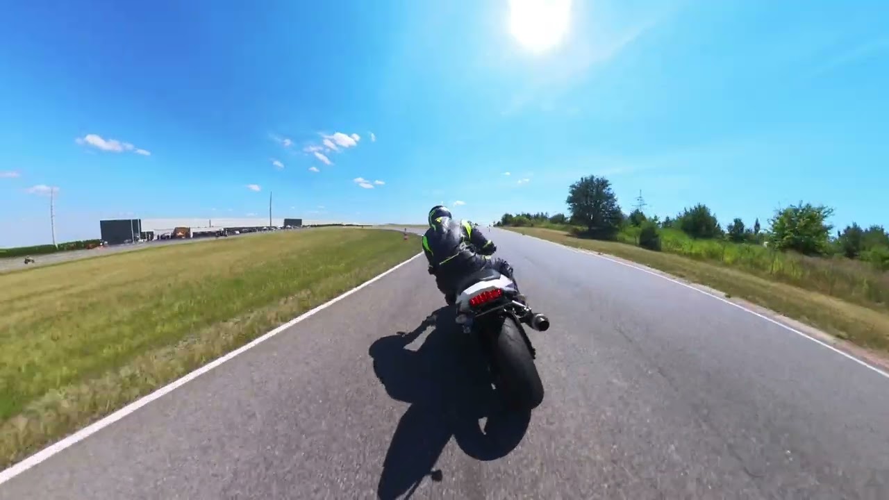 Suzuki GSX-R 600 K4 | Tor Łódź laps | Insta360 4K