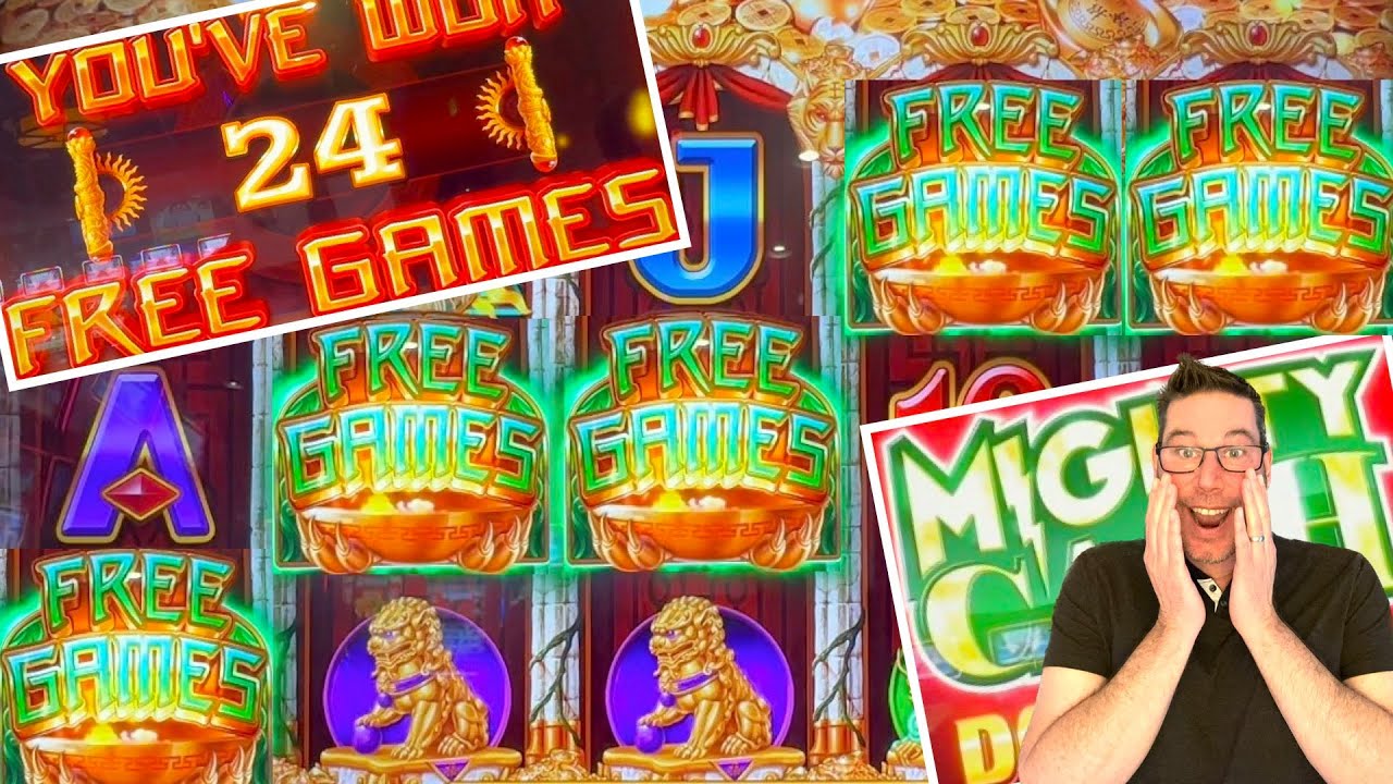 5 Symbol Trigger BONUS & BIG WINS!!! Mighty Cash Double Up Lucky Tiger 🐯🤑🐯