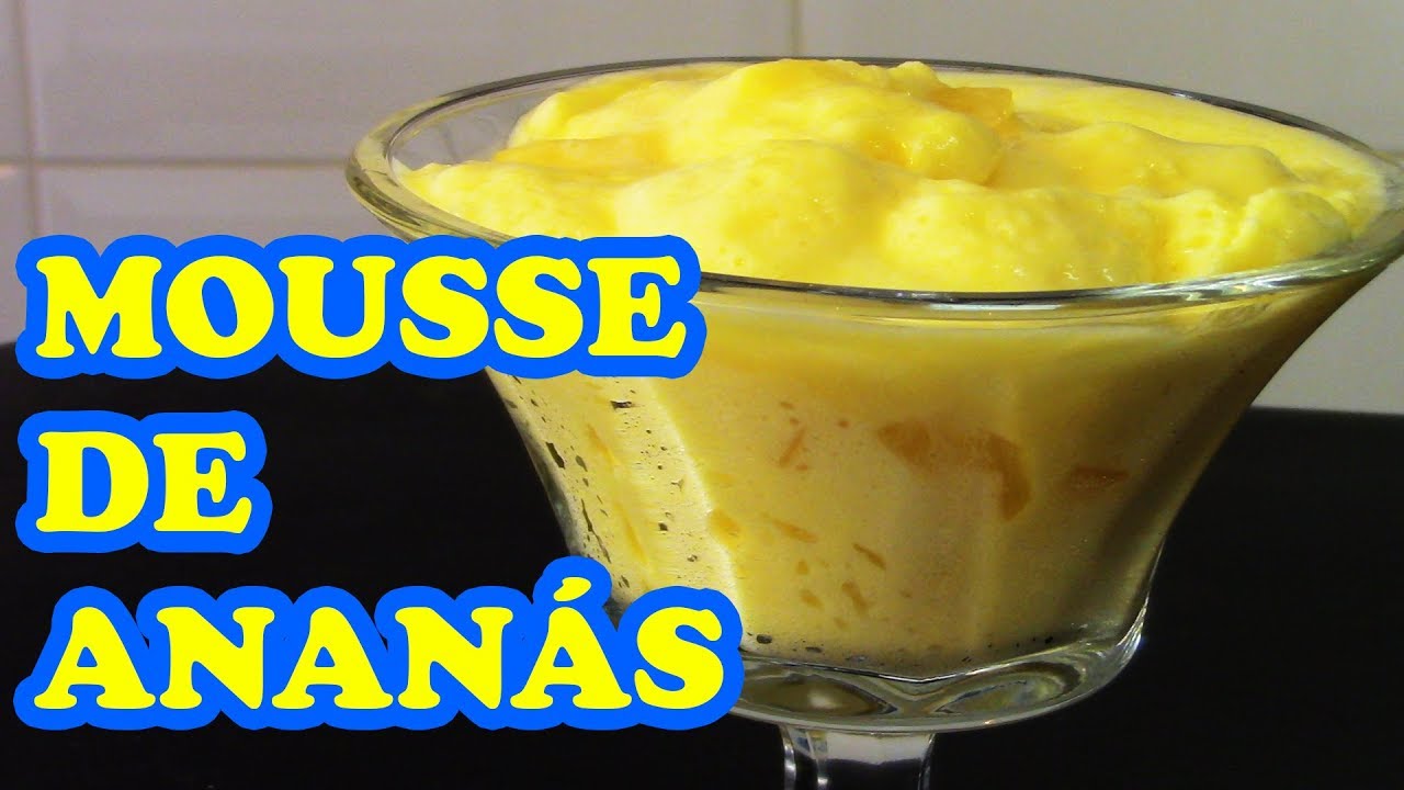 Fresca, Cremosa e Irresistível – A Mousse de Ananás Que Desaparece Num Instante!