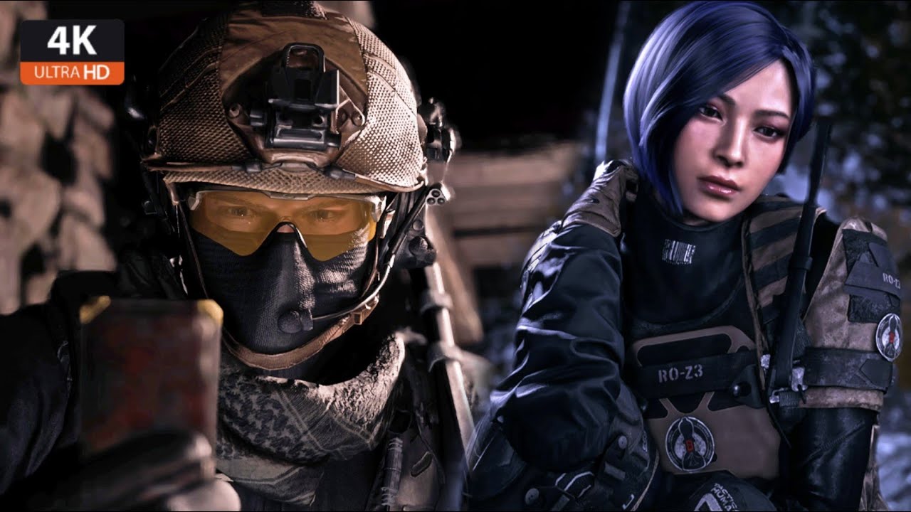 [4K] Shadow Company Stalker Leon Meet Roze Bad Bishop Ada Wong Ep 1 Max Graphics RTX ON %