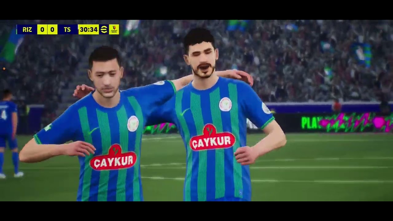Trendyol Süper Lig Çaykur  Rizespor vs trabzonspor PES 2026 mobile 
