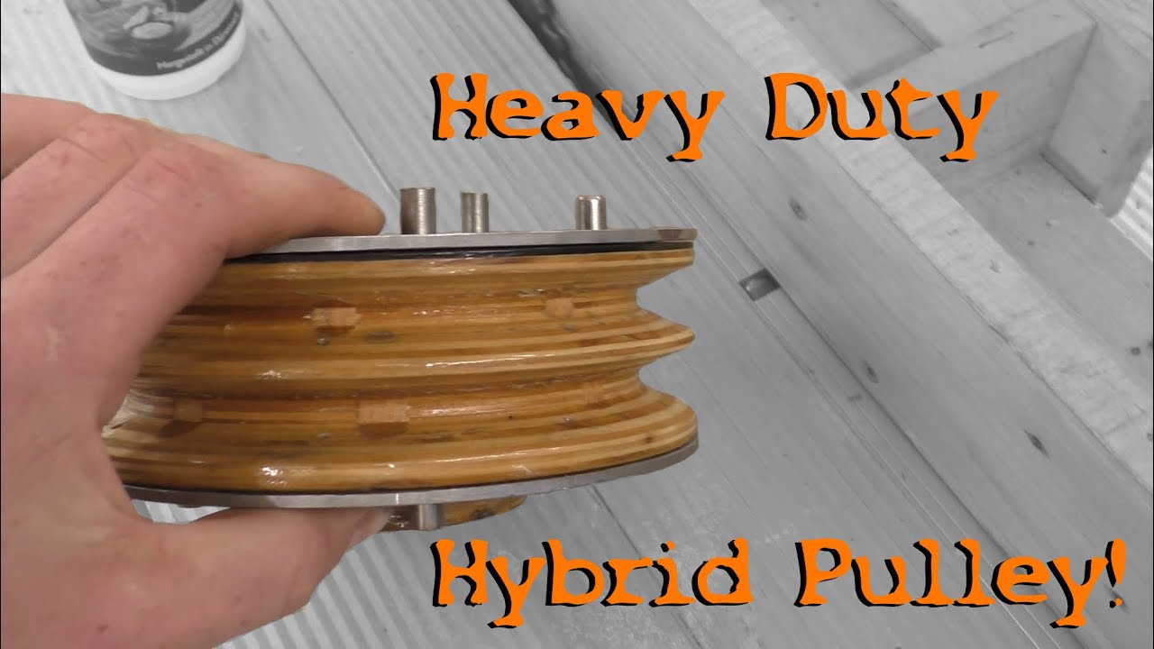 DIY Wooden Pulley for Mowing Deck