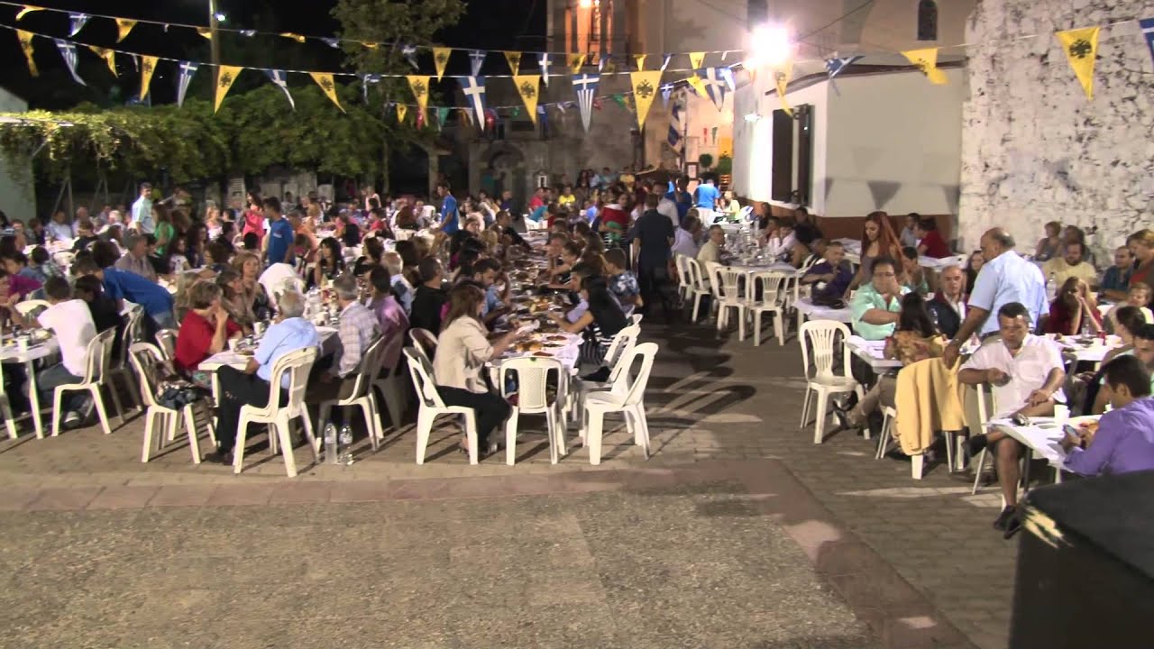 Χίος,Βερβεράτο, Πανηγύρι Αγίας Μαρίνας Chios Greece,Ververato Greek Festival