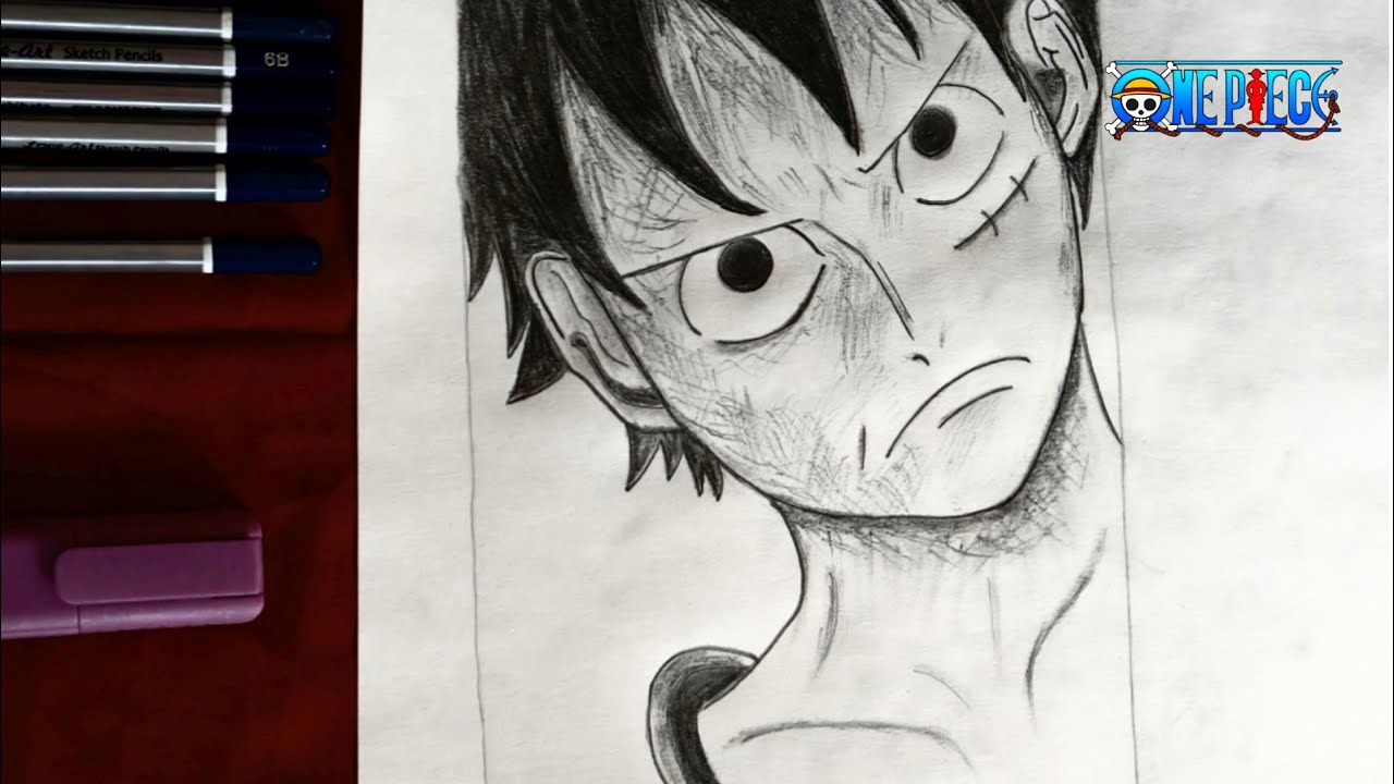 Drawing of Luffy | One piece | Avenjaline Drawing