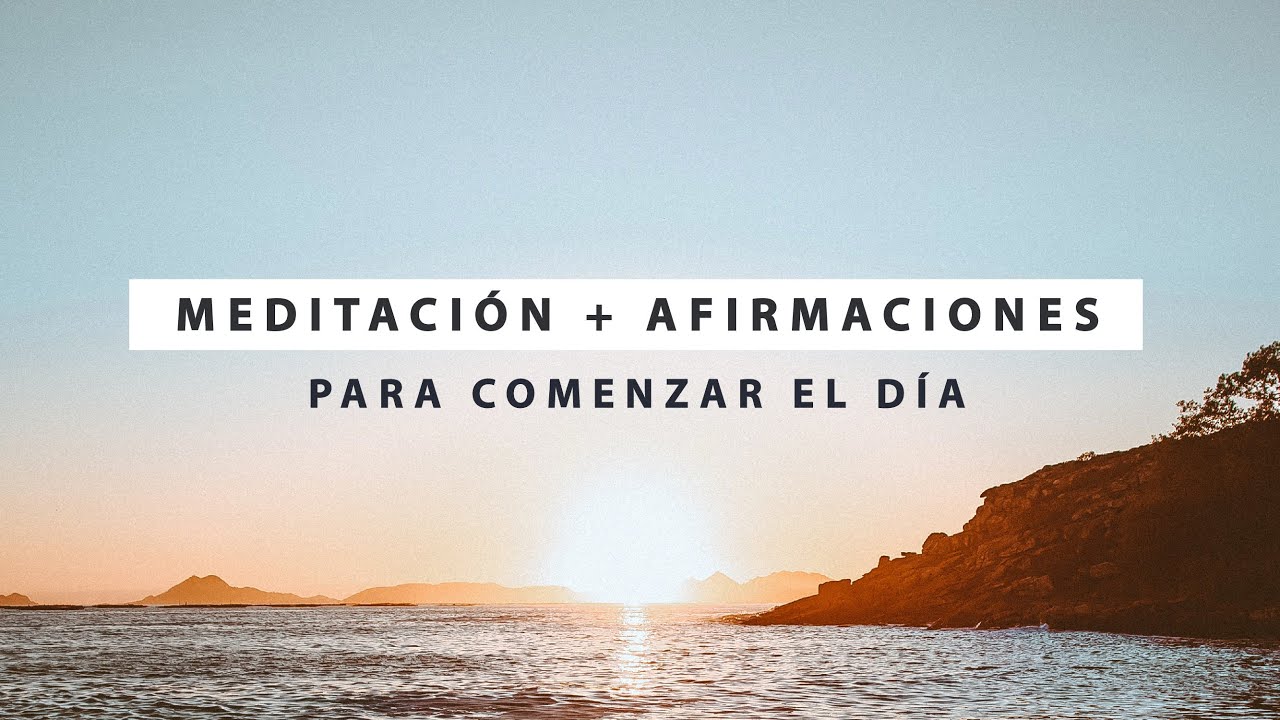 Meditación Matutina con Afirmaciones para MANIFESTAR ☀️  | Meditación Corta para Todos los Días
