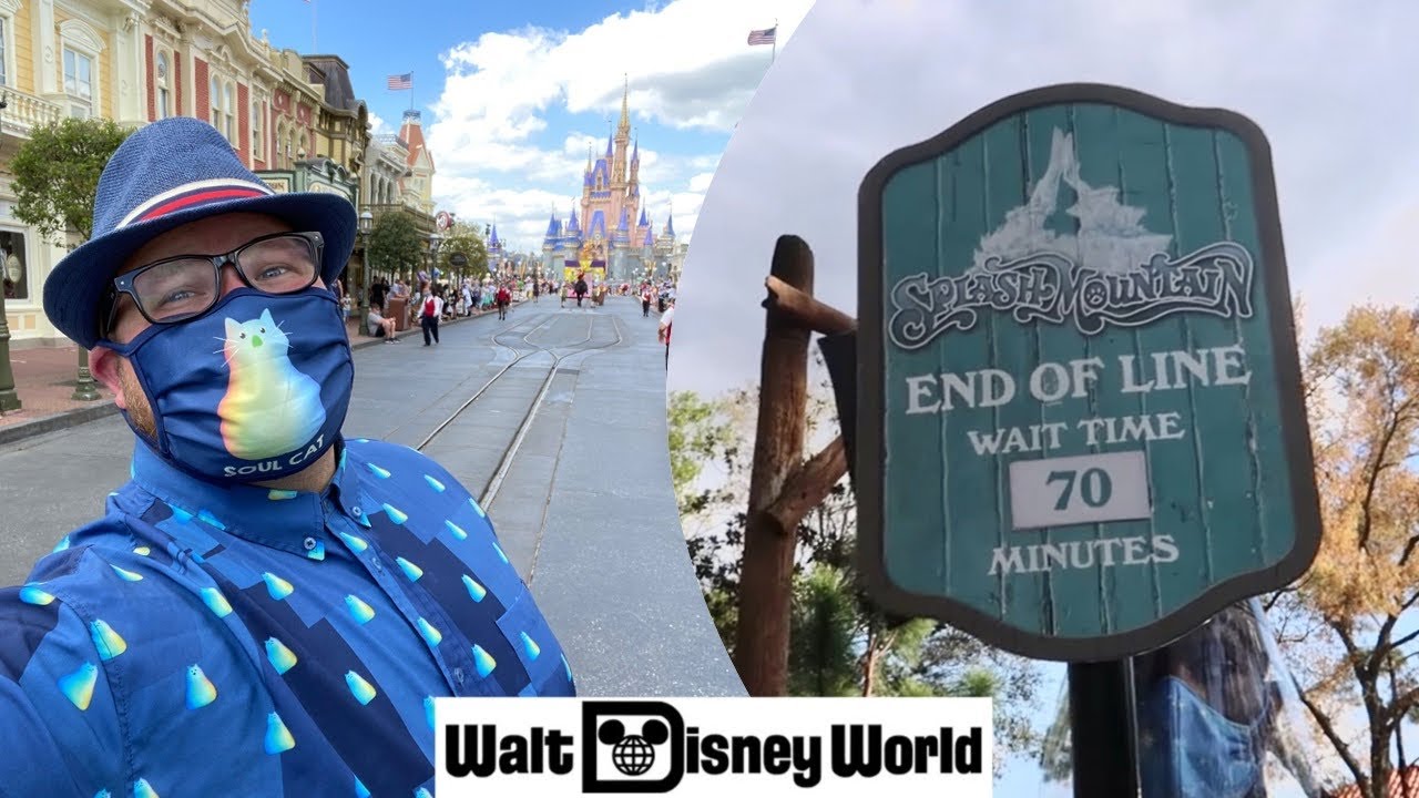 Disney Magic Kingdom Spring Break Crowds 2021 | Eating At Gastons Tavern & Big Thunder Mountain