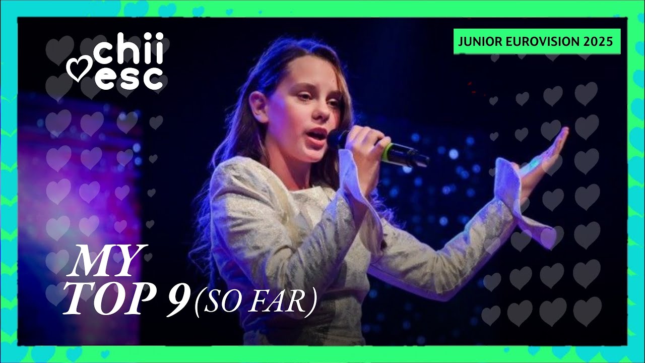 ✨ My Top 9 of Junior Eurovision 2025 | +🇲🇪 | Junior Eurovision 2025