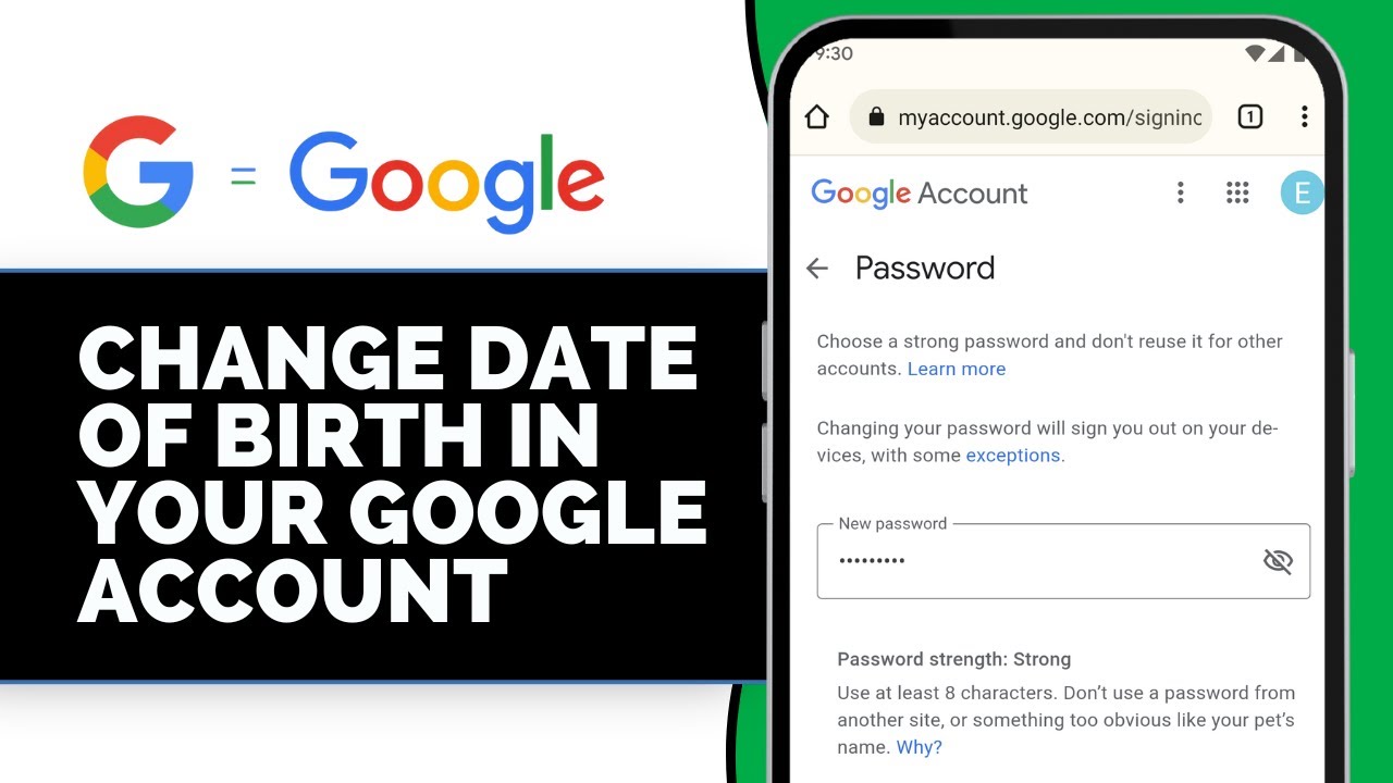 How to Change Date of Birth in Your Google Account (2025 Guide)