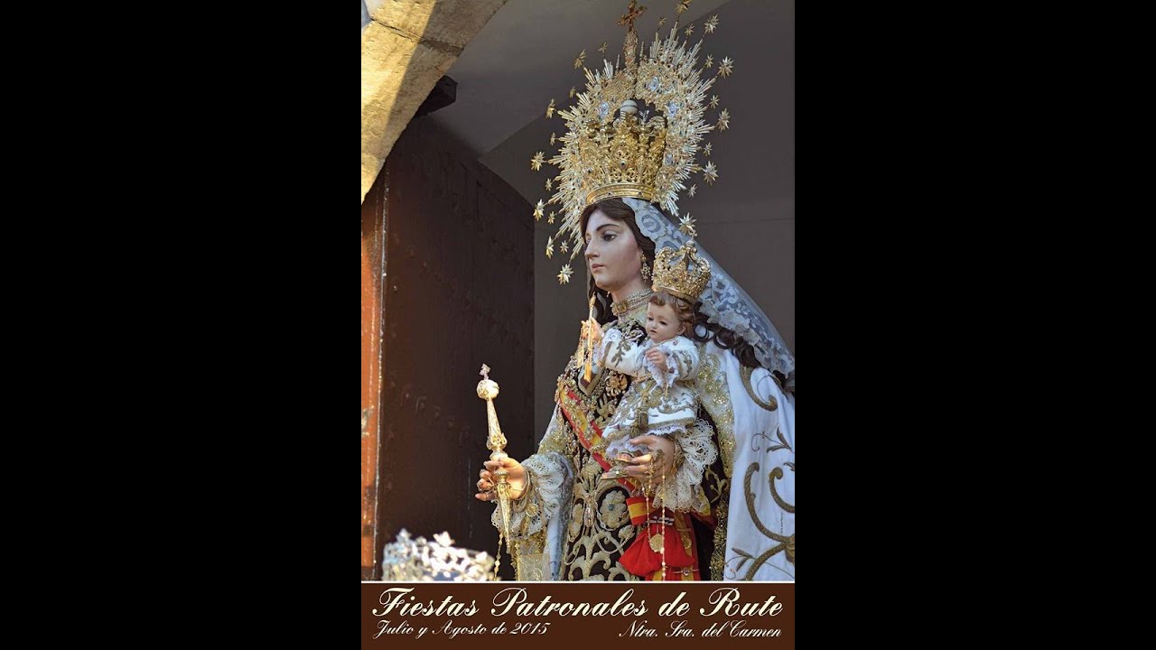 PROCESION VIRGEN DEL CARMEN DE RUTE 2015