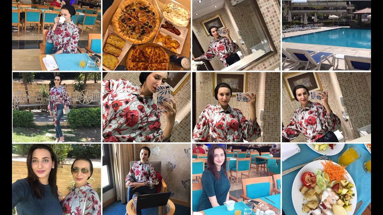 فلوج في فندق لوباساج المطار |  vlog in Le Passage cairo hotel
