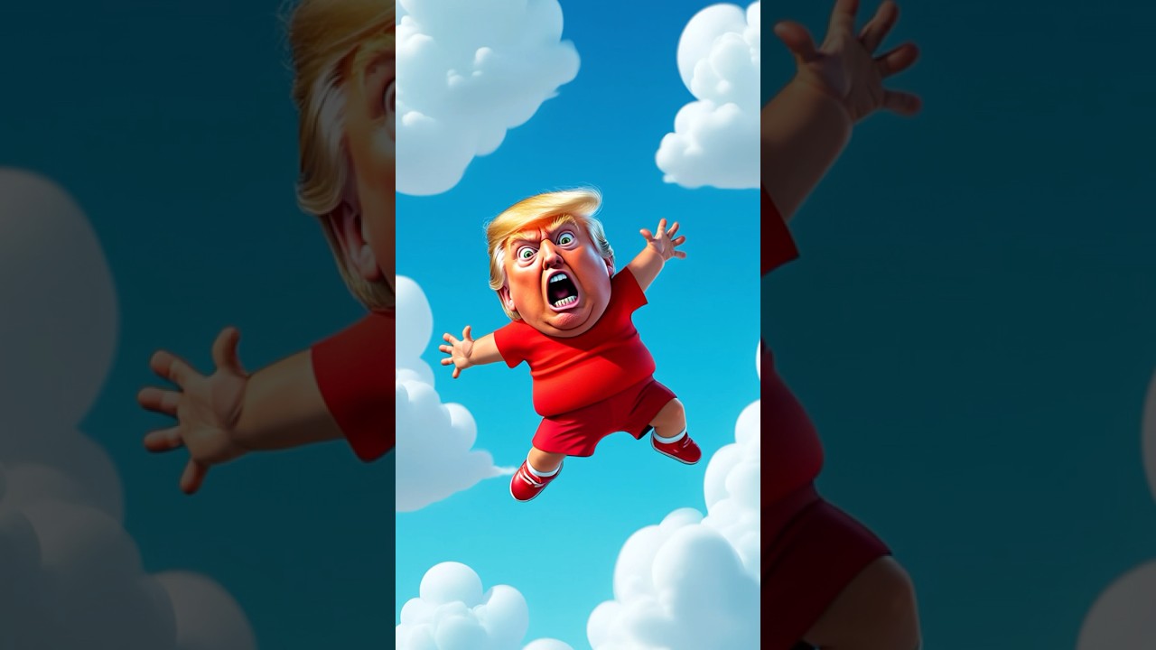 OMG Donald Trump fall in avatar world #avatarworldgame #avatarworld #omg  #lizikgame #donaldtrump