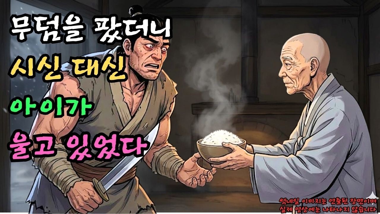 천하의 살인귀가 늙은 중 앞에서 오열한 이유: 밥 한 그릇에 담긴 피의 참회