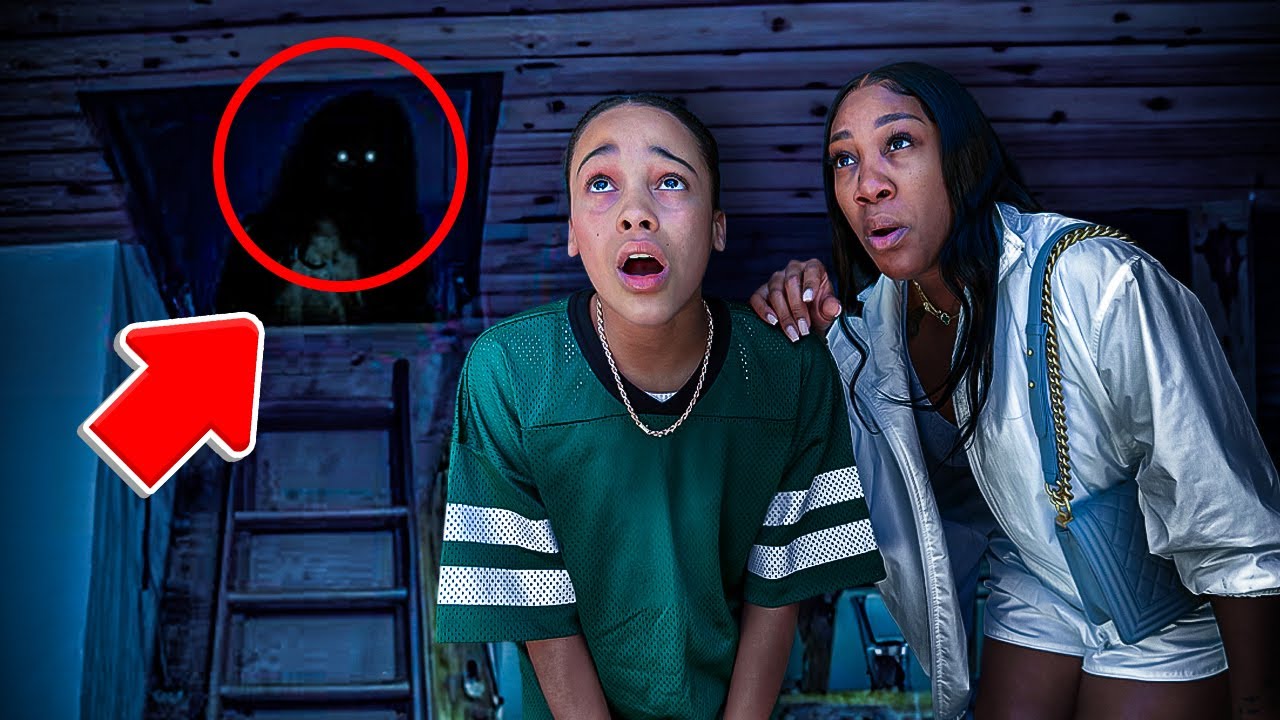 EXPLORING our HAUNTED Attic 😱👻