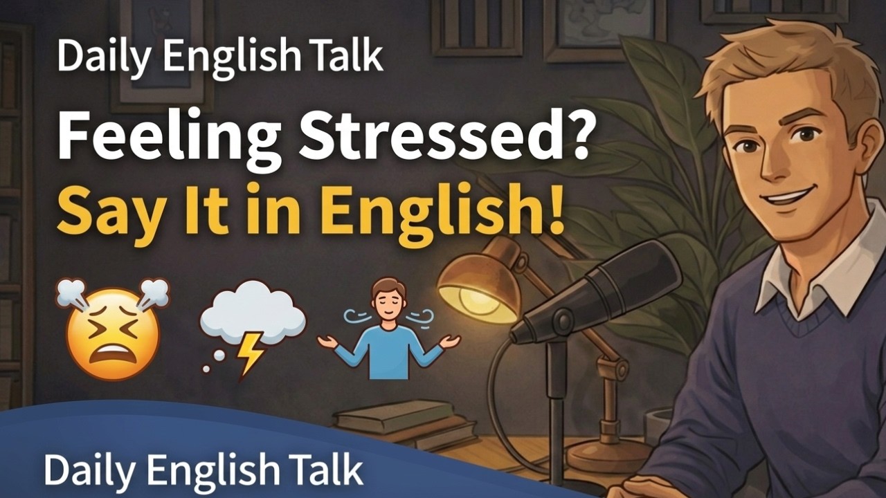 How to Talk About Stress in English | Learn English Easily