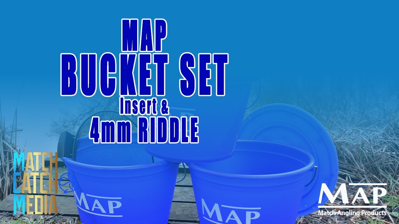 MAP Bucket Set - Features and Included Items | Match Fishing | Match Catch Media