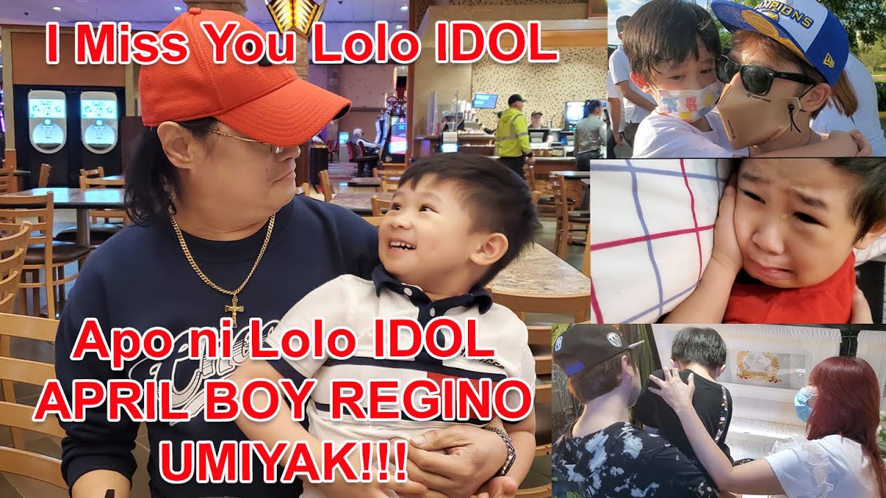 Pagmamahalan ni Lolo Idol April Boy Regino at ng kanyang Apo na si Aizen.. I Miss You Lolo Idol
