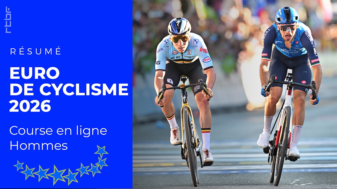 Euro de cyclisme : r&eacute;sum&eacute; de la course en ligne hommes